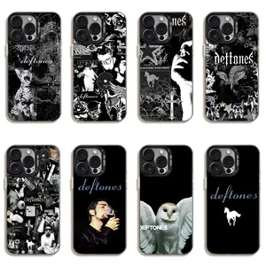 Fashionable Band Deftones Gothic INS Y2K Style Phone Case for IPhone 17 16 15 14 13 12 11 Pro Max Plus Air Protective Fashion Drop-proof Gift Unique Design