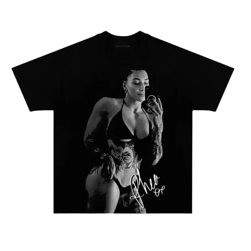 Comfort Colors Rhea Ripley T-Shirt, Wrestling Inspired Graphic Tee for Men & Women, For Sports Entertainment Fans & Collectors, Vintage Streetwear Aesthetic Shirt for Events & Casual Wear