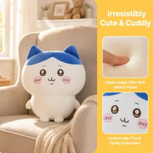 Chiikawa Plush Toy for Kids, Soft Stuffed Animal, Perfect Pillow, Gift Idea, Cute Design, Ideal for Children, Comfortable Hug