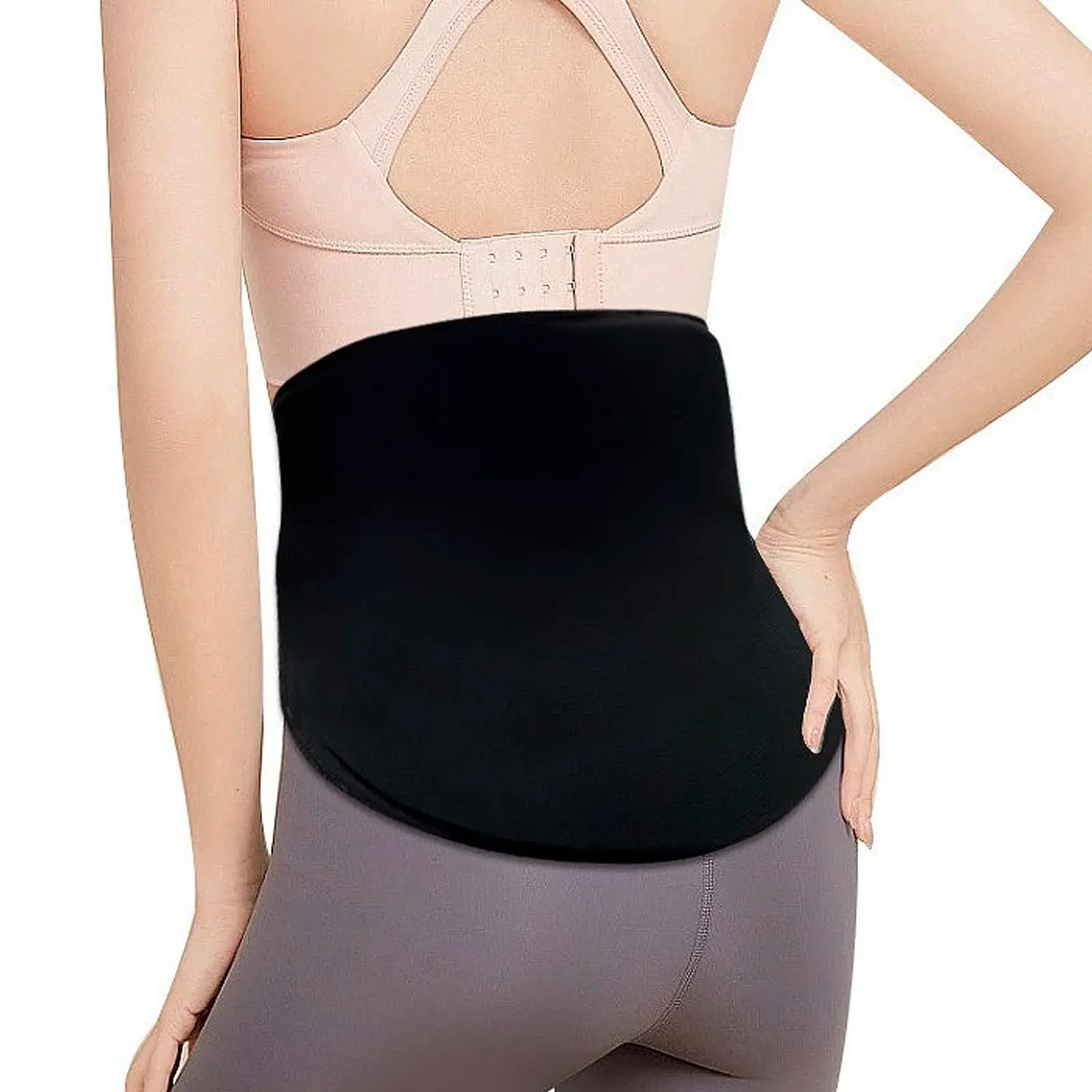 Reusable Ice Pack for Back Pain Relief, Gel Cooling Heating Compress, Cold Hot Therapy Wrap for Lower Back, Lumbar Sciatica, Tailbone Pain