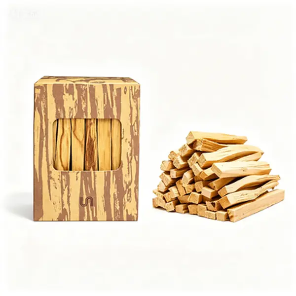 Natural Incense Sticks for Smudging 200g (26-36 Sticks)| Authentic Ecuador Palo Santo Wood, Sustainably Wild Harvested for Meditation, Yoga & Home Cleansing, Smudge Stick Alternative, Reusable Natural Aroma