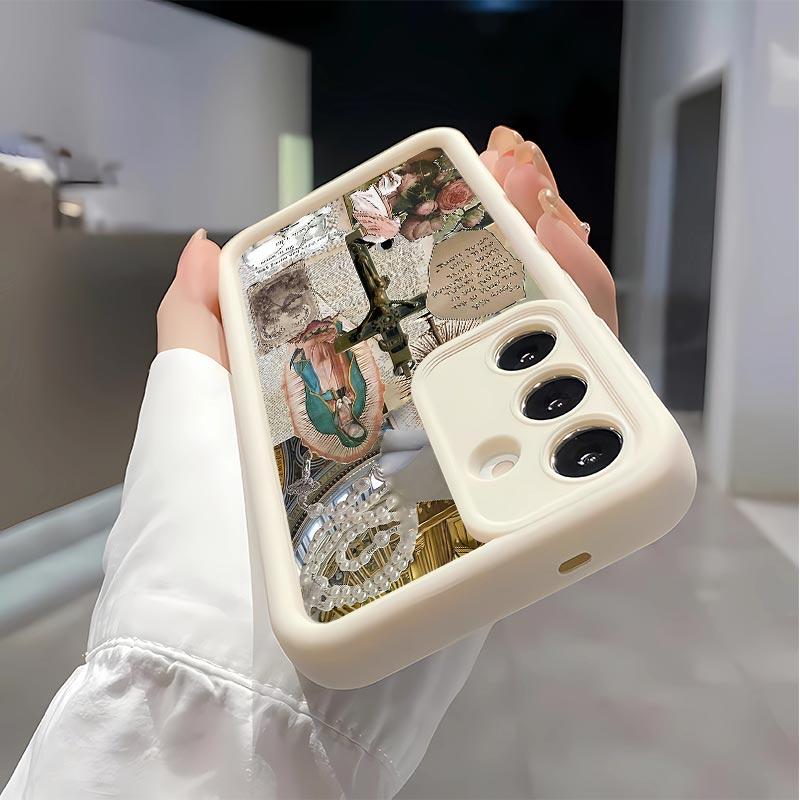 Mary ofthe Cross Soft&Flexible TPU Silicone Phone Case For Galaxy S26 Ultra S25 Edge S24 FE S23 S22 S21 Plus A13 A14 A15 A16 A17 A33 A34 A35 A36 A52 A53 A54 NOTE20 Durable|Shockproof|Full Camera Protection|Anti-Fingerprint