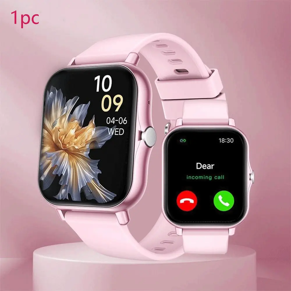 Kids Smart Watch 1.83 Inch, Camera & Growth Album, Calculator Calendar LED Torch, Unisex for Boys Girls, Electronic Movement, Alloy Case