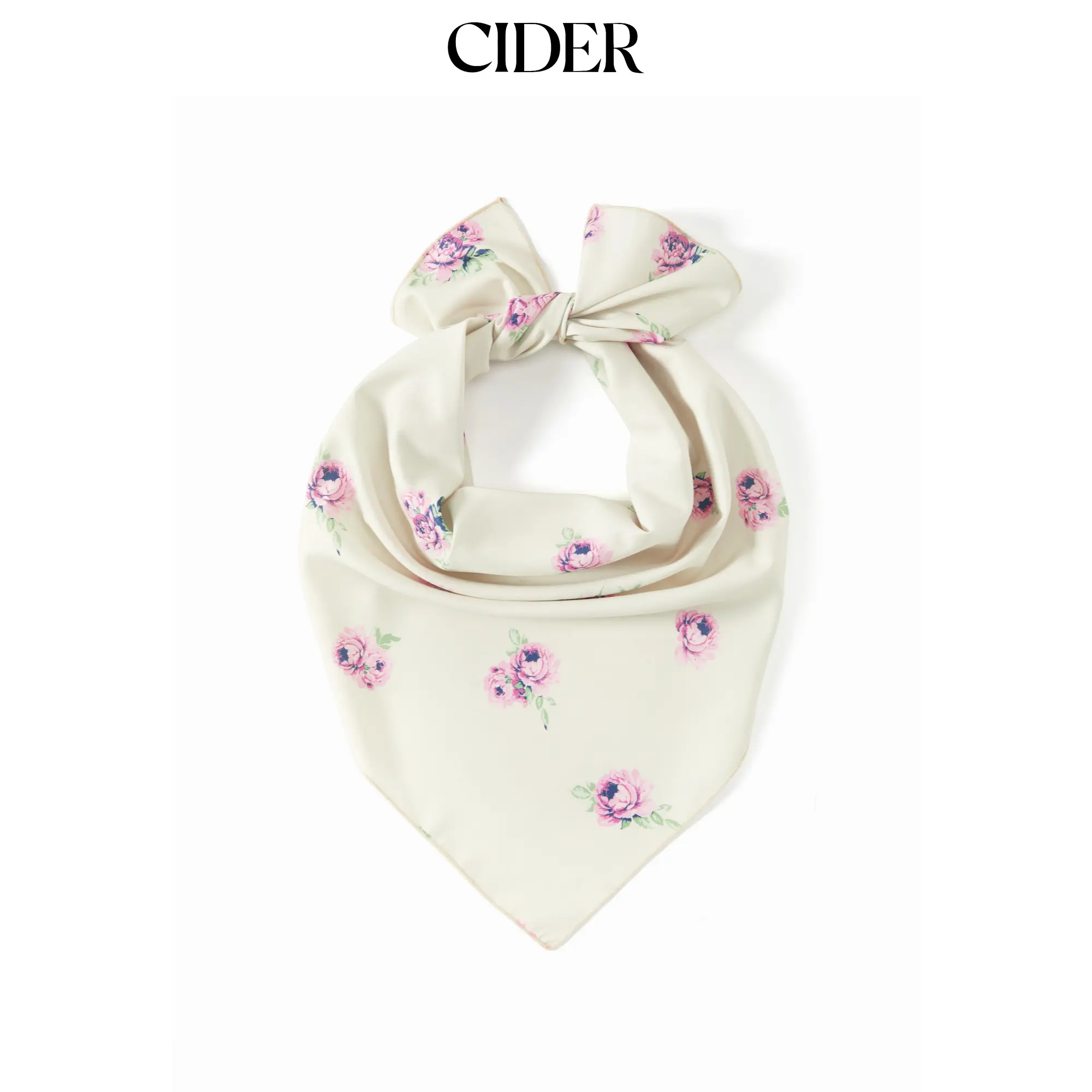 Cider FLOWER SQUARE HEADSCARF Cider FLOWER SQUARE HEADSCARF