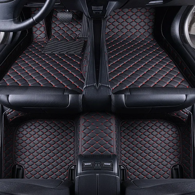 1:1 Vehicle Model Custom Car Floor Mat For Nissan Pathfinder R51 2005-2012 Audi tt 8j 2010~2013 Audi A4 B7 2005~2008 Left/right driving Auto Interior Accessories Leather Carpet Waterproof Diamond Design Full Coverage, Car Accessory