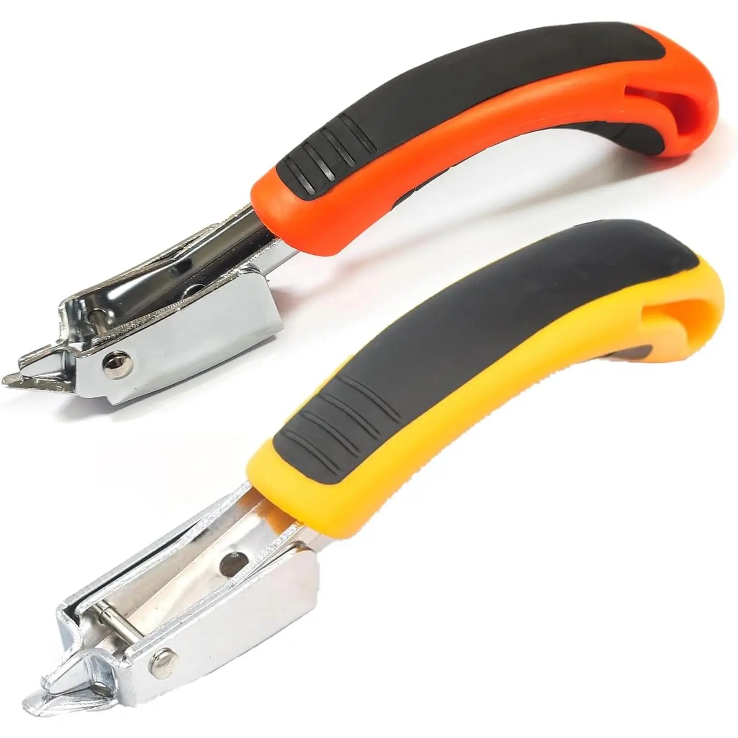 Staple Remover, Staple Puller Tool, Upholstery and Construction Heavy Duty Staple Remover, Strength Staple Puller Removing  Kinds of (2 pcs)