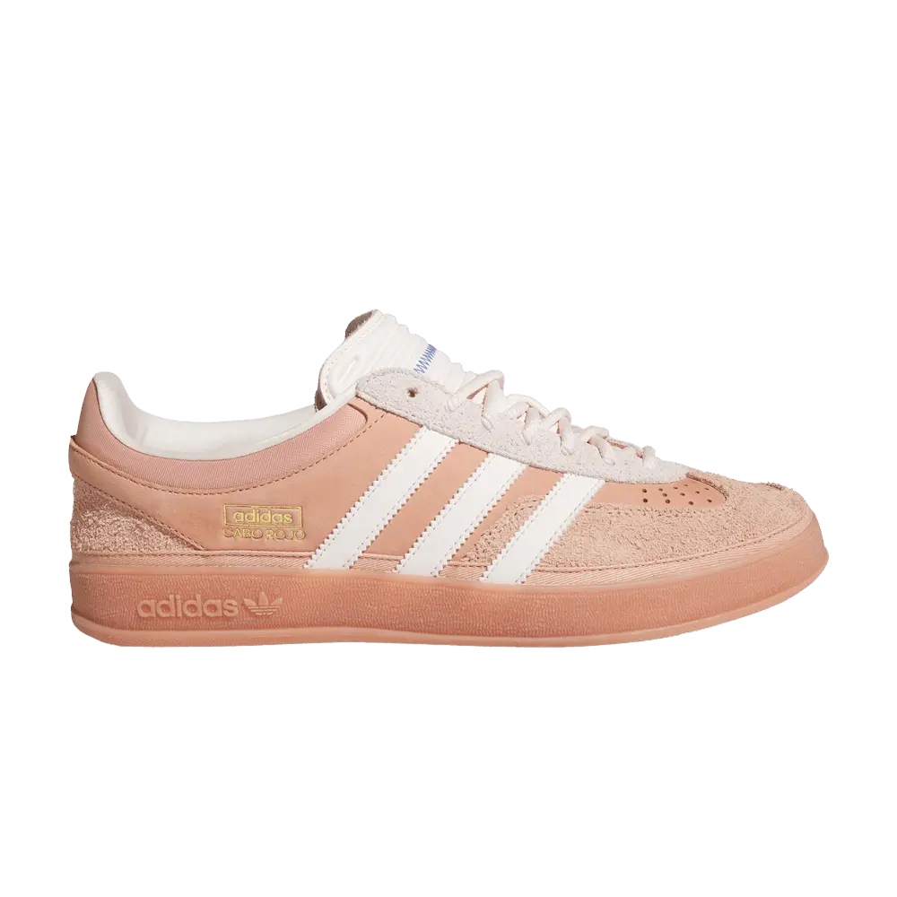 Bad Bunny x adidas Gazelle Indoor 'Cabo Rojo' (Unisex) Wonder Clay/Wonder Quartz/Ash Pink sneakers JS5052