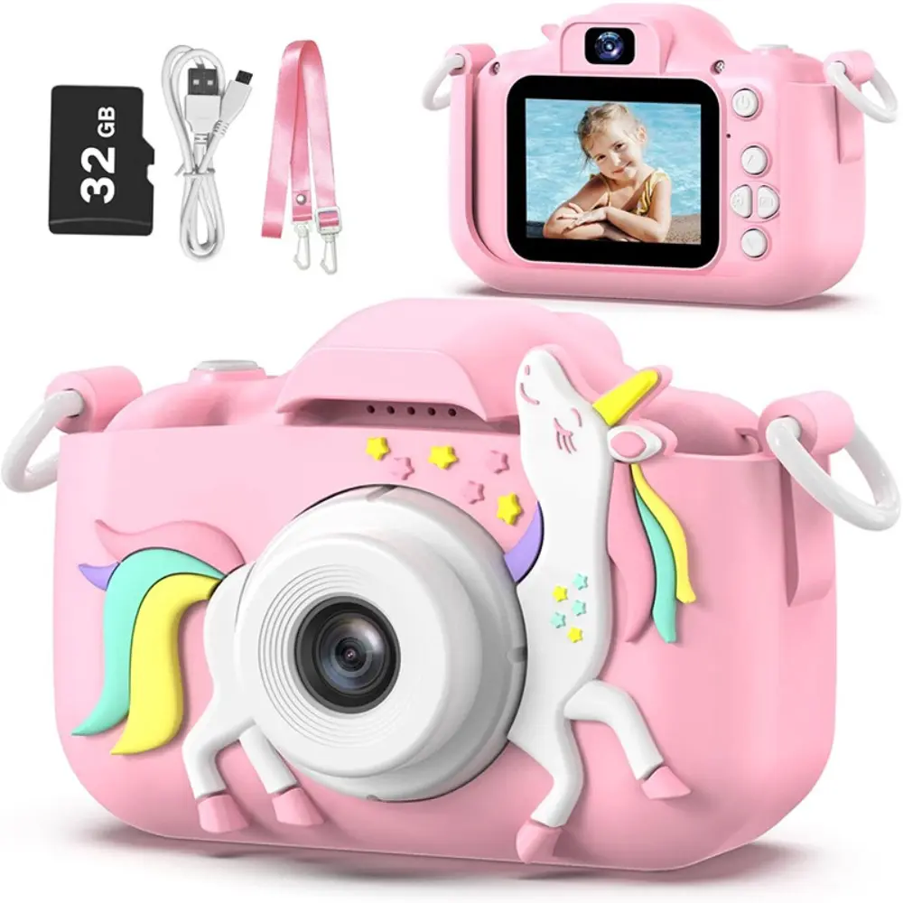 ABS Handheld Compact Kids' Digital Camera for Boys - Manual Operation, CMOS Sensor, SD Memory Card, Lens, Screen, Picture Shooting Support, Cute Photography Toy, Perfect Birthday Gift