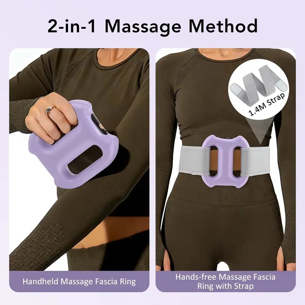 Electric Myofascial Ring, Full Body Vibration Massager, Fitness Shaping Device, Deep Tissue Massage, Deep Tissue Muscle Massagers, Yq-028 Model, 5w Power Consumption