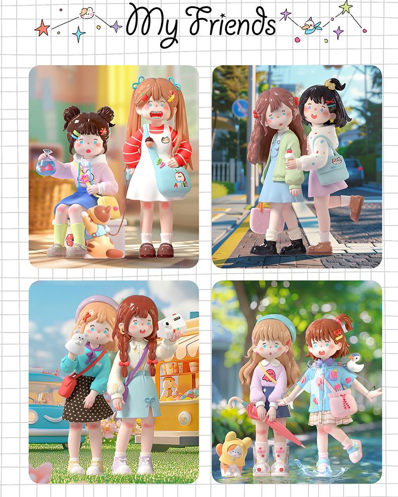 890. Suki My Friends Series Figure Blind Box 890. Suki My Friends Series Figure Blind Box