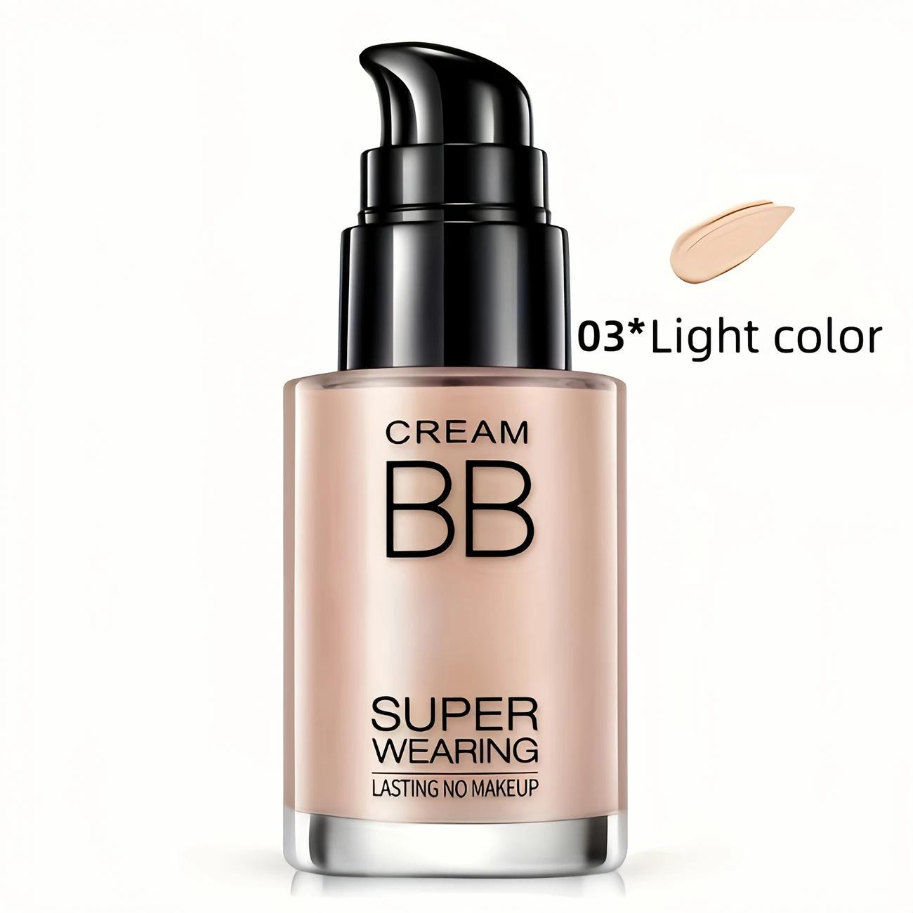 Long Lasting Liquid Foundation, Moisturizing Concealer Foundation, Full Coverage Flawless Makeup Cream, Makeup Product for Women & Girls, Cosmetic