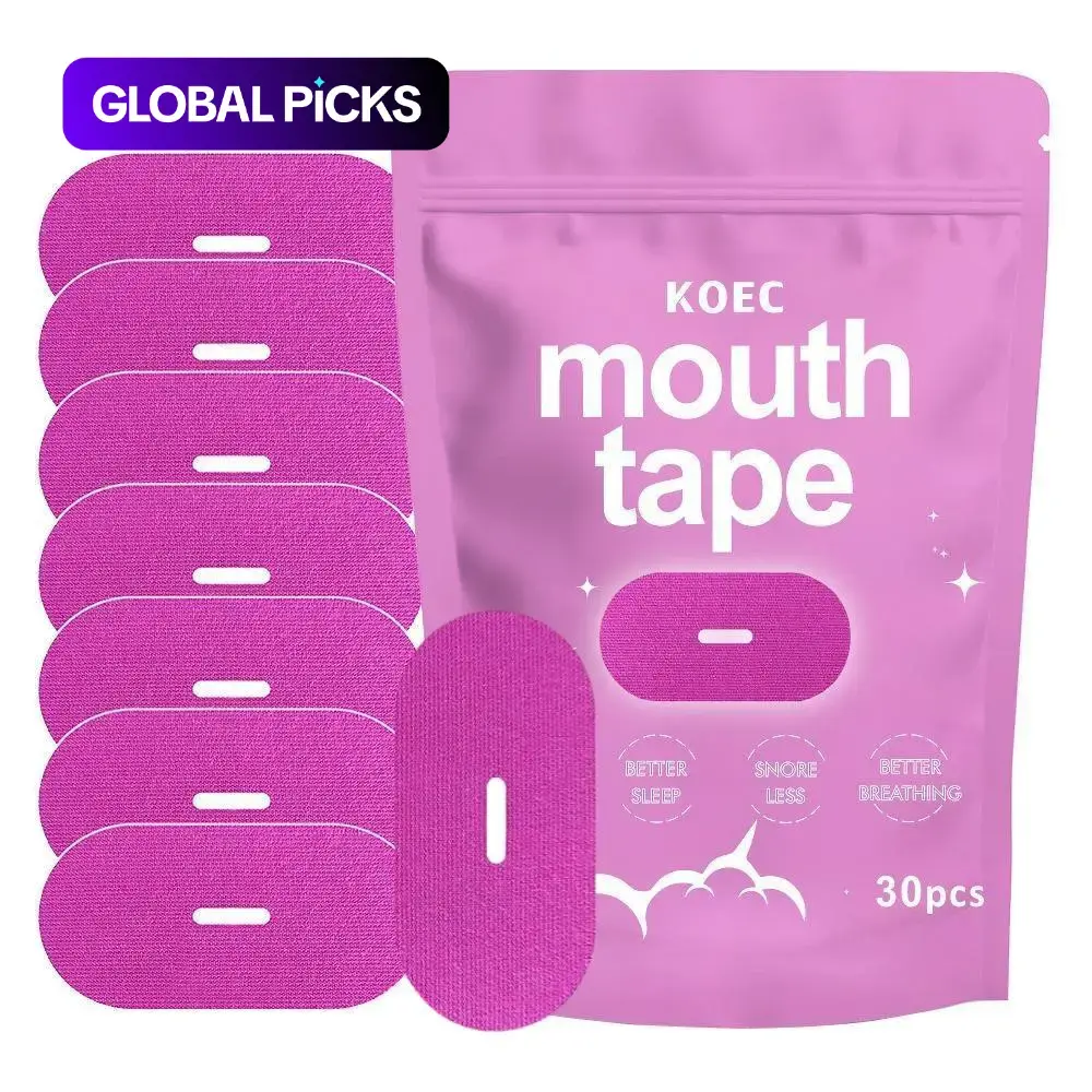 Sleep Mouth Tape, Breathable Sleeping Strips, Breathable Mouth Tapes, 30-Piece Pack for More Comfortable Sleep Sleep Tape Mouth Breathing #GLOBAL PICKS