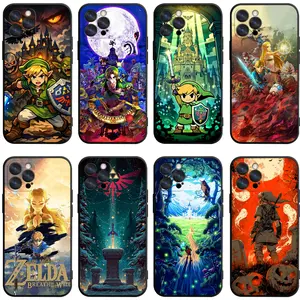 The Legend of Zelda Phone Case  For iPhone 17 Pro Max Air 16 Pro 15 14 Plus 13 12 11 & Samsung S26 S24 Ultra Shockproof Protective Case for Zelda Game Fans