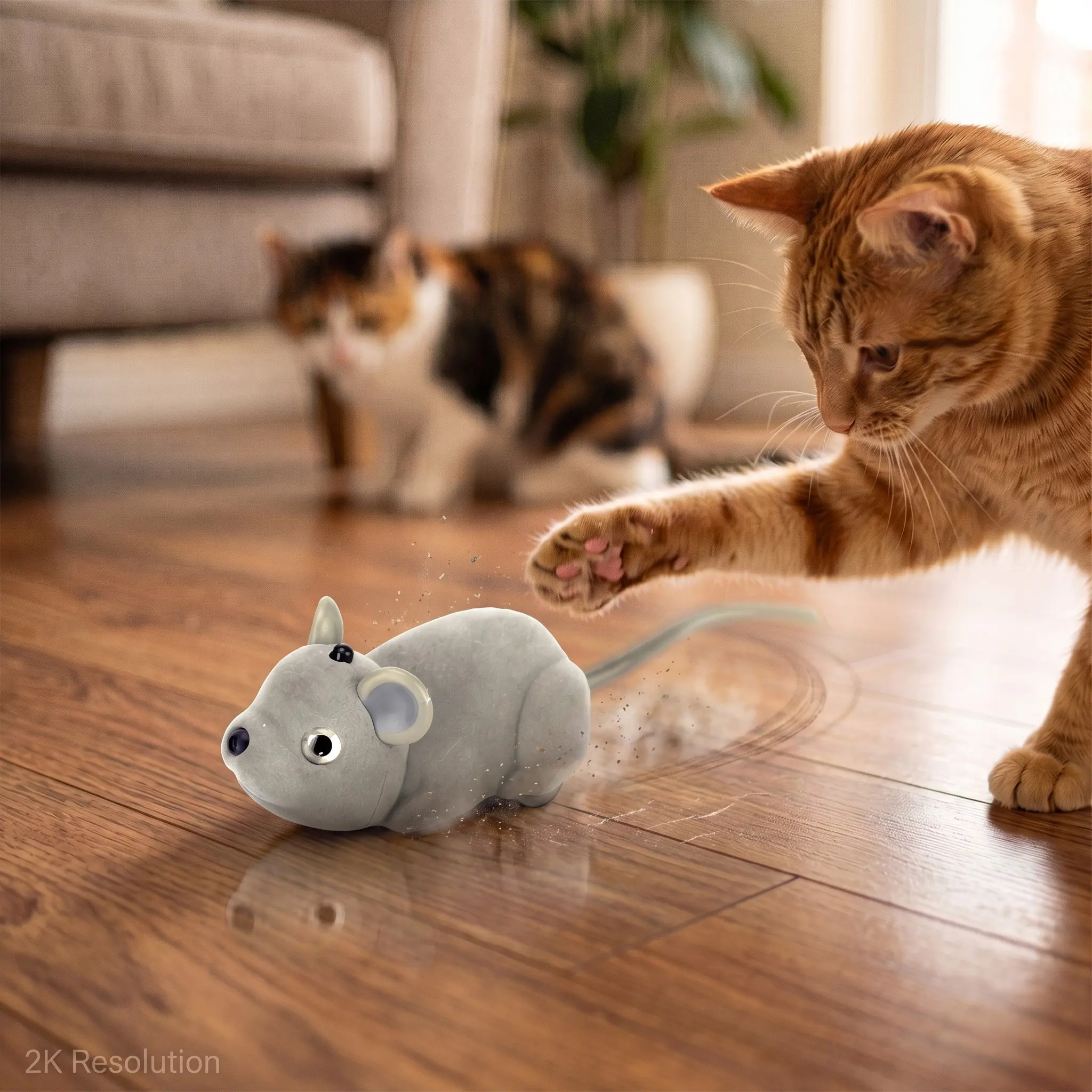 1pc Electric Remote Control Interactive Mouse Toy for Cats and Dogs, Fun Pet Entertainment, Remote Sensing Dual Use, Ideal for Pet Owners