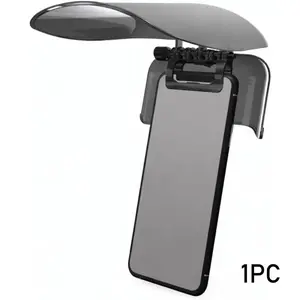 1Pc Foldable Phone Screen Sun Shade, Anti-Glare Privacy Protective Cover, Universal Portable Shield for Outdoor Beach & Travel