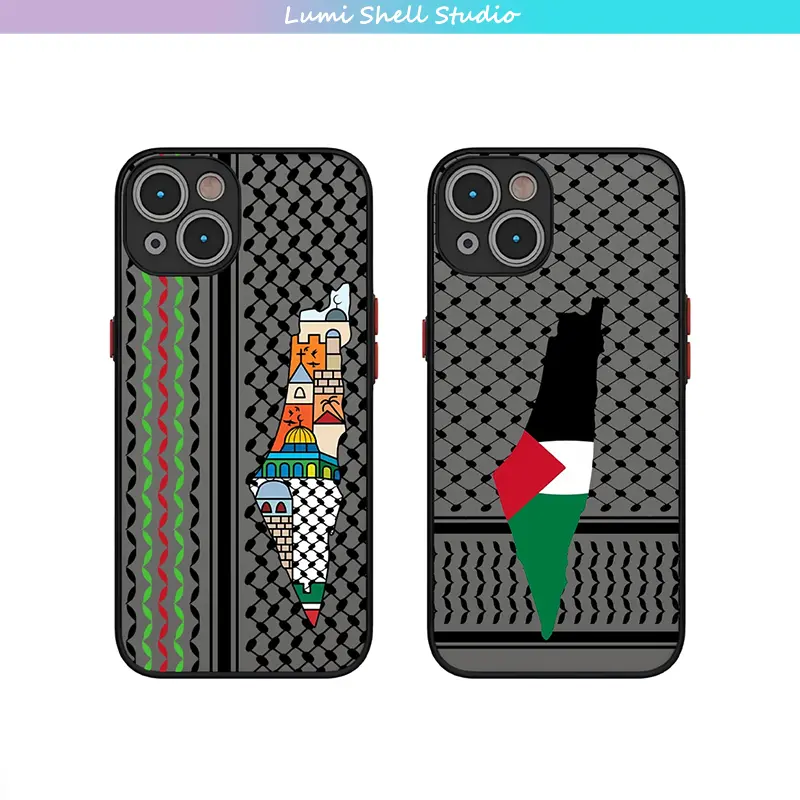 Hattah Keffiyeh Smartphone Phone Case For iPhone 17 Pro Max 17Air 16 15 14 13 Plus  TPU Back Cover Shell  Perfect For Holiday Gifts Birthdays for Your Girlfriend/Boyfriend/Friends