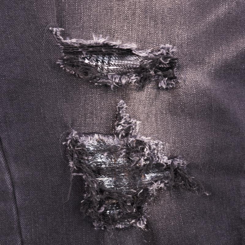 Men's Jeans High Street Black Ripped Old Foot Pants Casual Cotton Denim Fabric graduation outfits rip frayed jean Men's Jeans High Street Black Ripped Old Foot Pants Casual Cotton Denim Fabric graduation outfits rip frayed jean