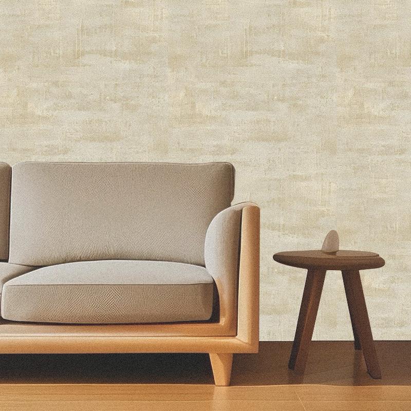 Self-adhesive Wallpaper, 1 Roll Beige Textured Wall Sticker, Waterproof Removable Wallpaper, Furniture Refurbishment Wallpaper, Home Decor