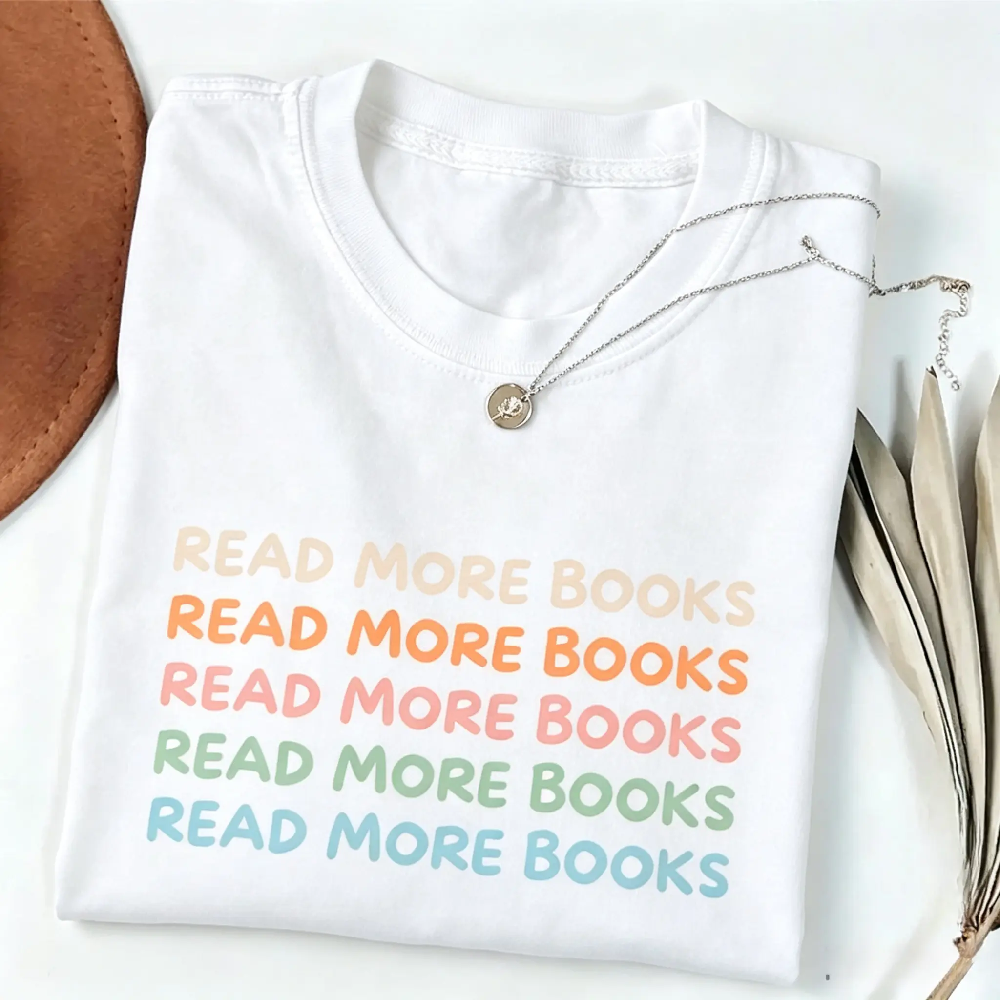 Women's Oversized 100% Cotton Short-Sleeve Apparel, Comfy Book Lover Graphic Tee, Everyday Fabric Casual Streetwear Unisex Reading Nerd T-Shirt