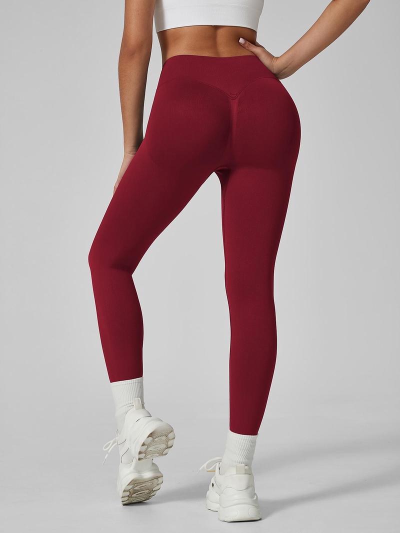 Women's High-Waisted Butt-Lifting Yoga Pants Set, Soft Breathable Sportswear, Ideal for Fitness and Daily Use, All Seasons, Gym Tights Clothes, Gym Legging