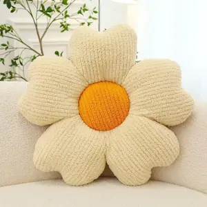 New Breathable Five-petal Flower Cushion Macaron Fresh Home Sofa Decorative Cushion Pillow Dining Table Office Chair Cushion