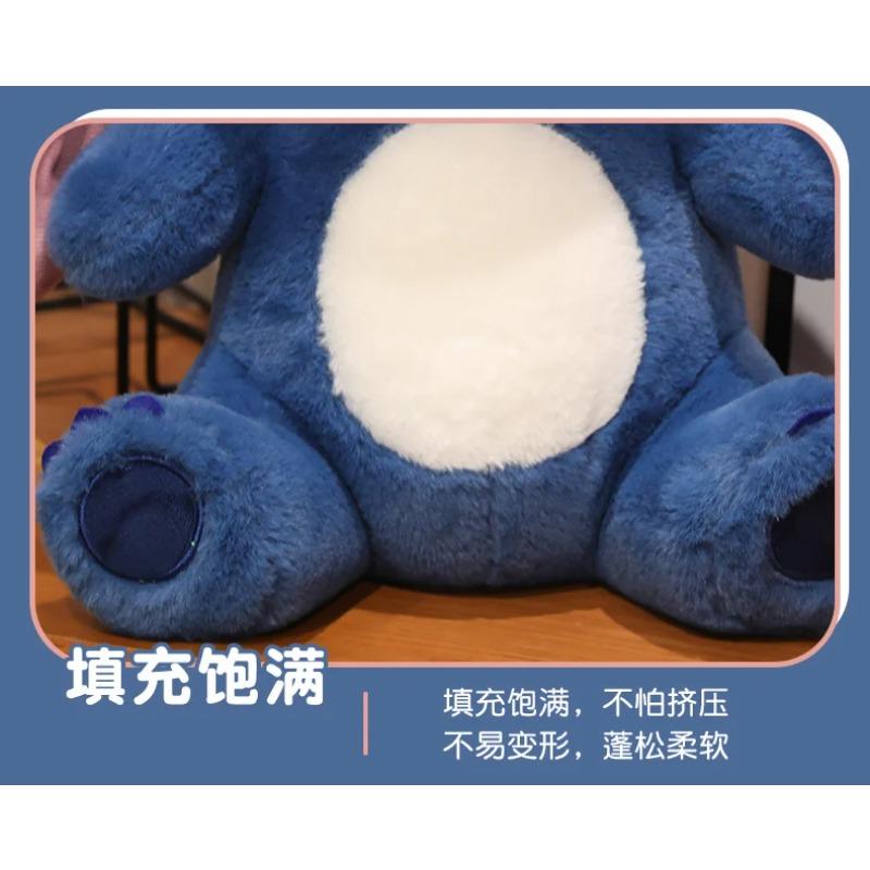 25-65cm Kawaii Blue Lina Bear Plush Toy Cute Anime TeddyTales Bear Novel Stuffed Animal Cartoon Birthday Gift for Kid Room Decor