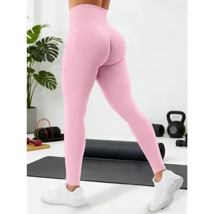 Hidden Scrunch Leggings High Waisted Workout Pants  Women Seamless Butt Liftting Tummy Control Gym Yoga Tights