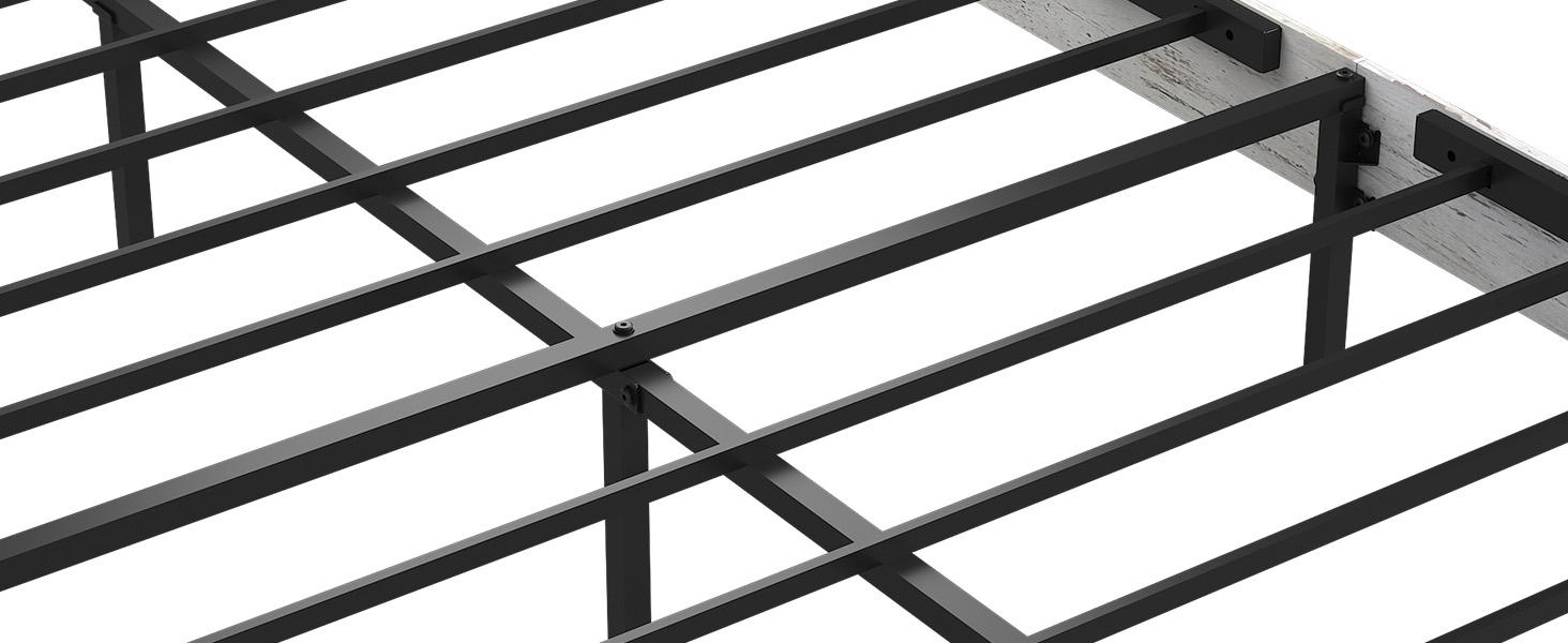 ARCH Queen Bed Frame Farmhouse, Queen Size Bed Frame with Storage Headboard & LED Lights, Charging Station Boho Platform Bed, Queen Bed Frame Metal Slats No Box Spring Needed Bedroom Set