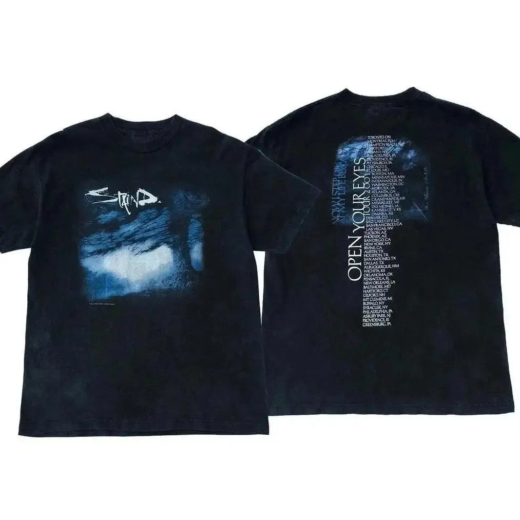 Retro Staind Band Trendy Graphic Two Sides Unisex T-Shirt