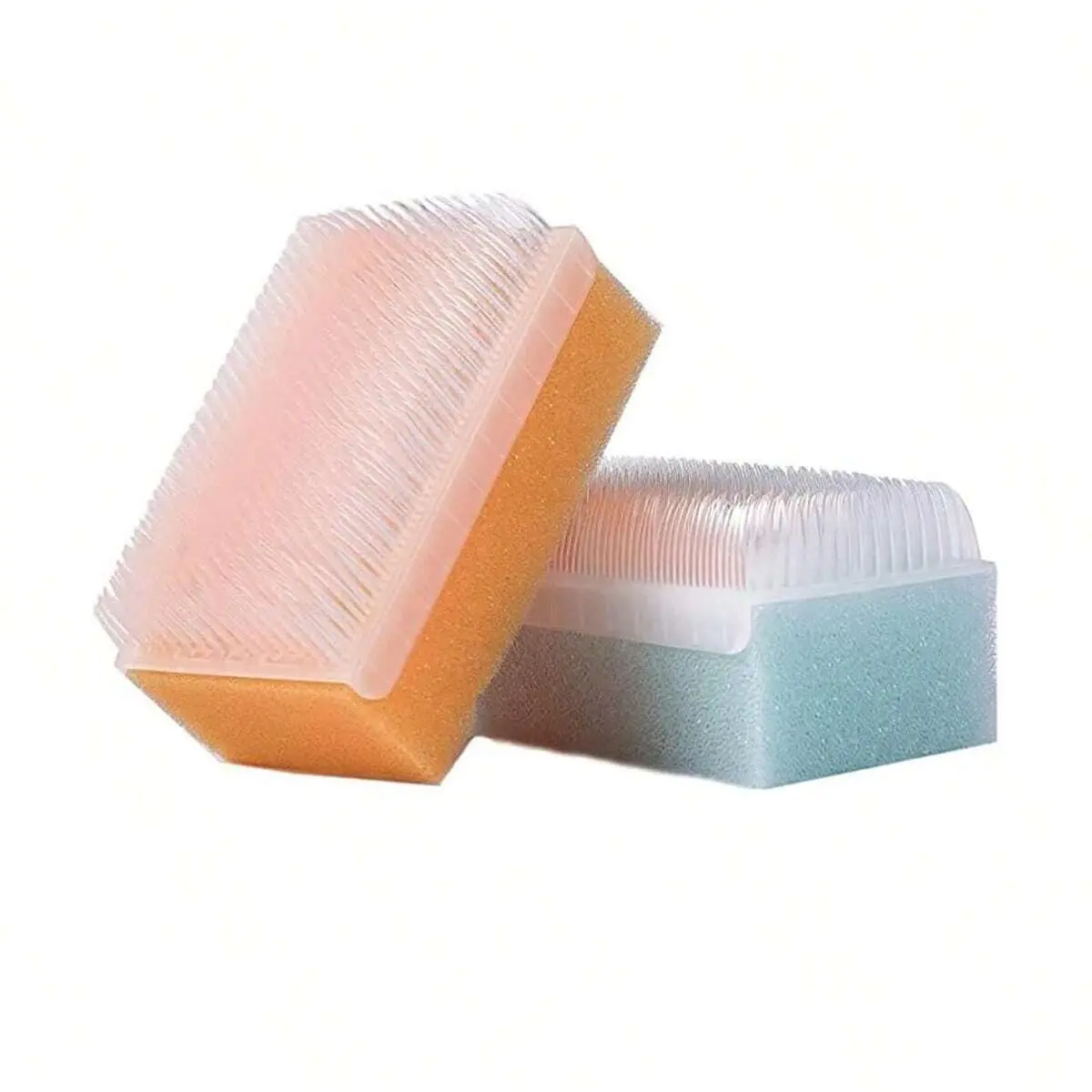 1 pc Disinfected Baby Scalp Brush, 3-Pack Disinfected Two-In-One Baby Bath Sponge, Treatment Sponge, Multicolor, Ideal for Infant Care