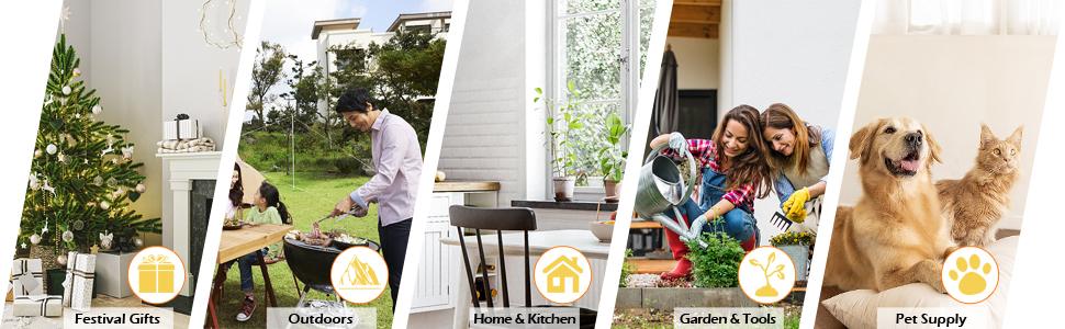 Outvita Portable Camping Sink w/ 19L Water Tank Rolling Wheels Towel Holder Soap Dispenser Faucet, Outdoor Foot Pump Washing Station for RV Boat Travel Picnic Worksit