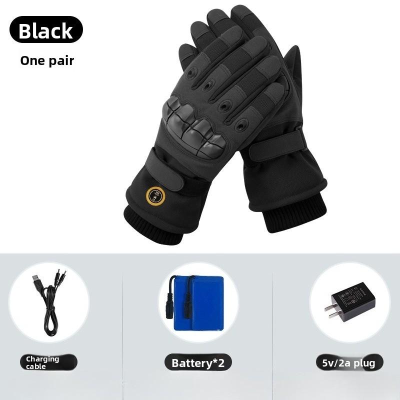 Thermal Touchscreen Winter Gloves | Water-Resistant  Anti-Slip Design for Men & Women. Expertly Crafted for Skiing, Cycling, Running, Driving, Hiking, & Daily Use.Walking, Texting, Freezer Work, Gardening, and Daily Activities.  Rechargeable heated gloves
