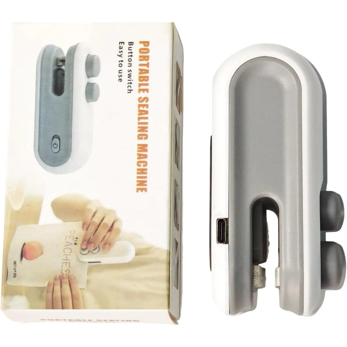 Mini Bag Sealer,2 in 1 Mini Bag Sealer and Cutter, Rechargeable Chip Bag Sealer, Sealer Machine,Bag Sealer for Snack, Sealing Machine for Plastic Bags Snack Bags selling