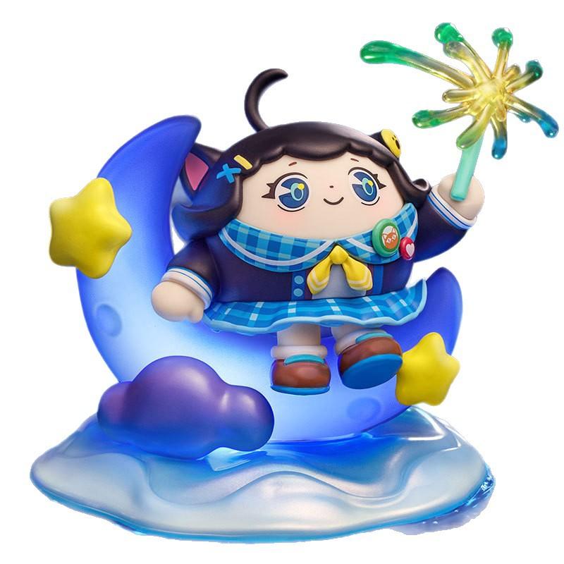 Eggman Party Blind Box Holiday Coastline Figurine Cute Blind Box Collectible Toy Birthday Gift