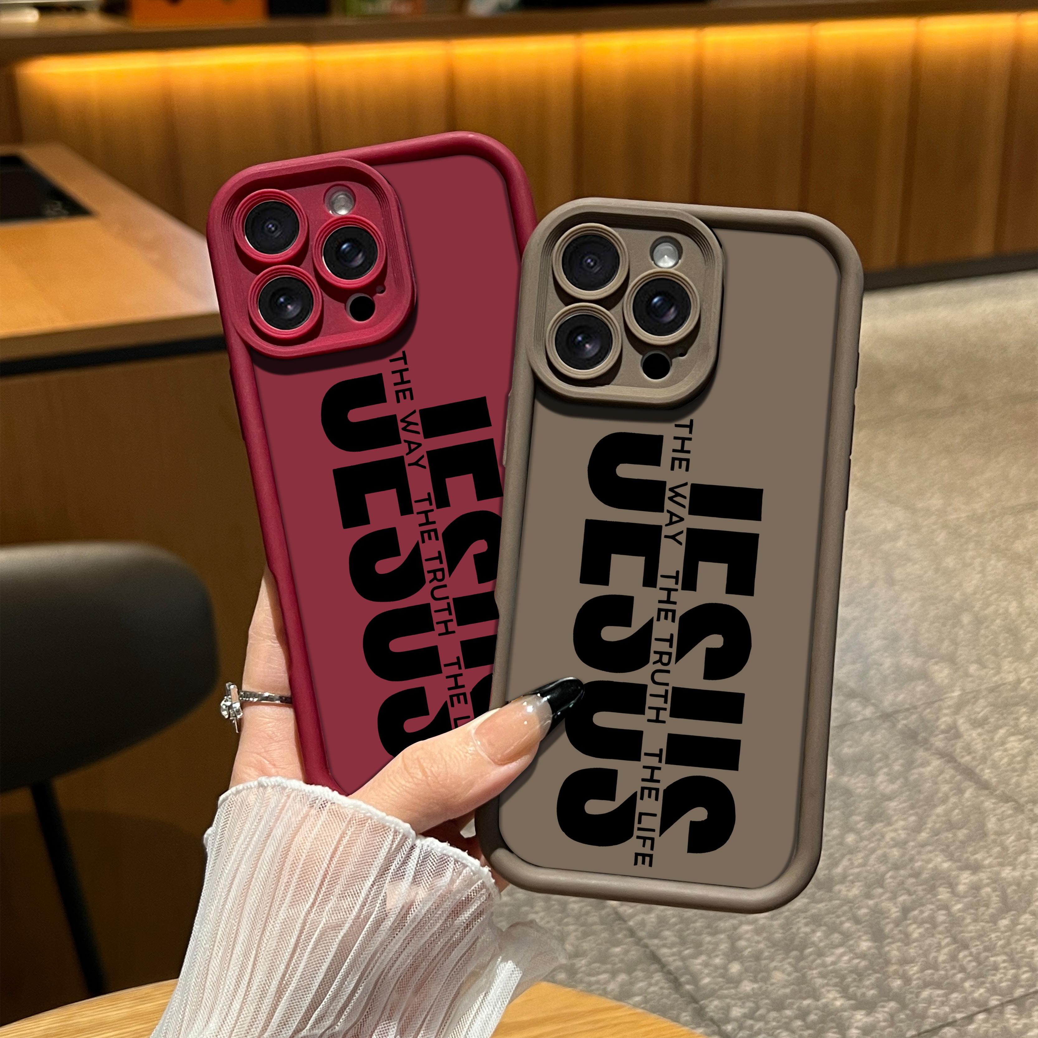 DarlingCase Jesus Truth Road Fashion Pattern TPU Phone Case for iPhone 17 16 15 14 Plus 13 12 11 Pro Max Comfortable Military Grade Anti Fall and Anti Scratch All Inclusive Phone Case