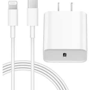 iPhone 14 13 12 Charger Fast Charging 20W PD USB C Wall Charger with 6FT Fast Charging Cable Compatible iPhone 14/13/12/11/Pro/Pro Max/Mini/Xs Max/XR/X, iPad