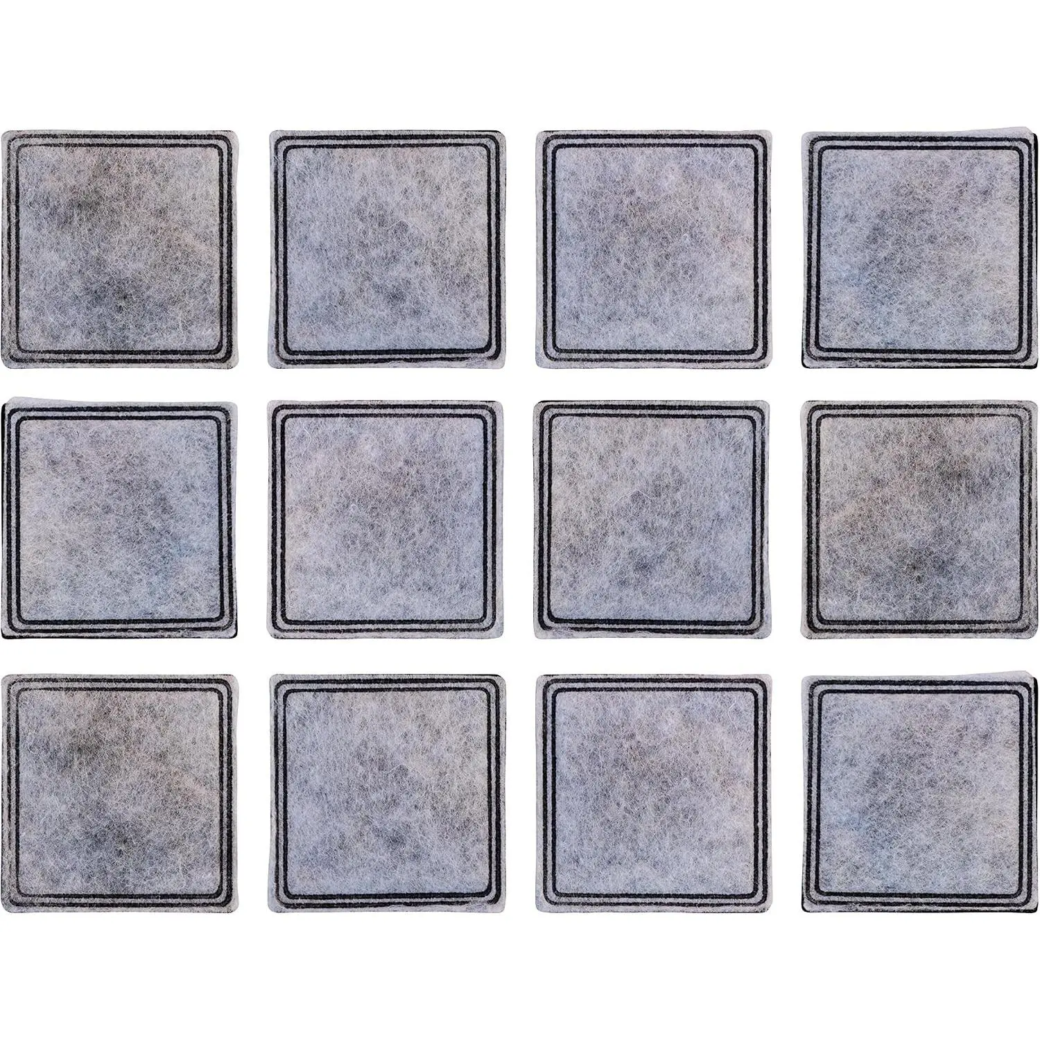 Replacement Filter Compatible with PetSafe® Fountain Aqua Cube®, Aqua Falls® and Current Pet Water Fountain, Pack of 12