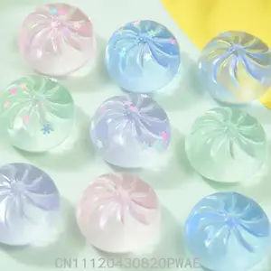 Crystal Little Bun Pinching Music Maltose Mini Dumplings Pinching Stress Relief Simulation Toy