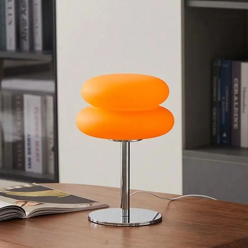 Vintage Hamburg Lamp with Metal Base, Adjustable Light Bedside Table Lamp, Suitable for Bedroom, Living Room, Medieval Modern Style, Artistic Table Lamps