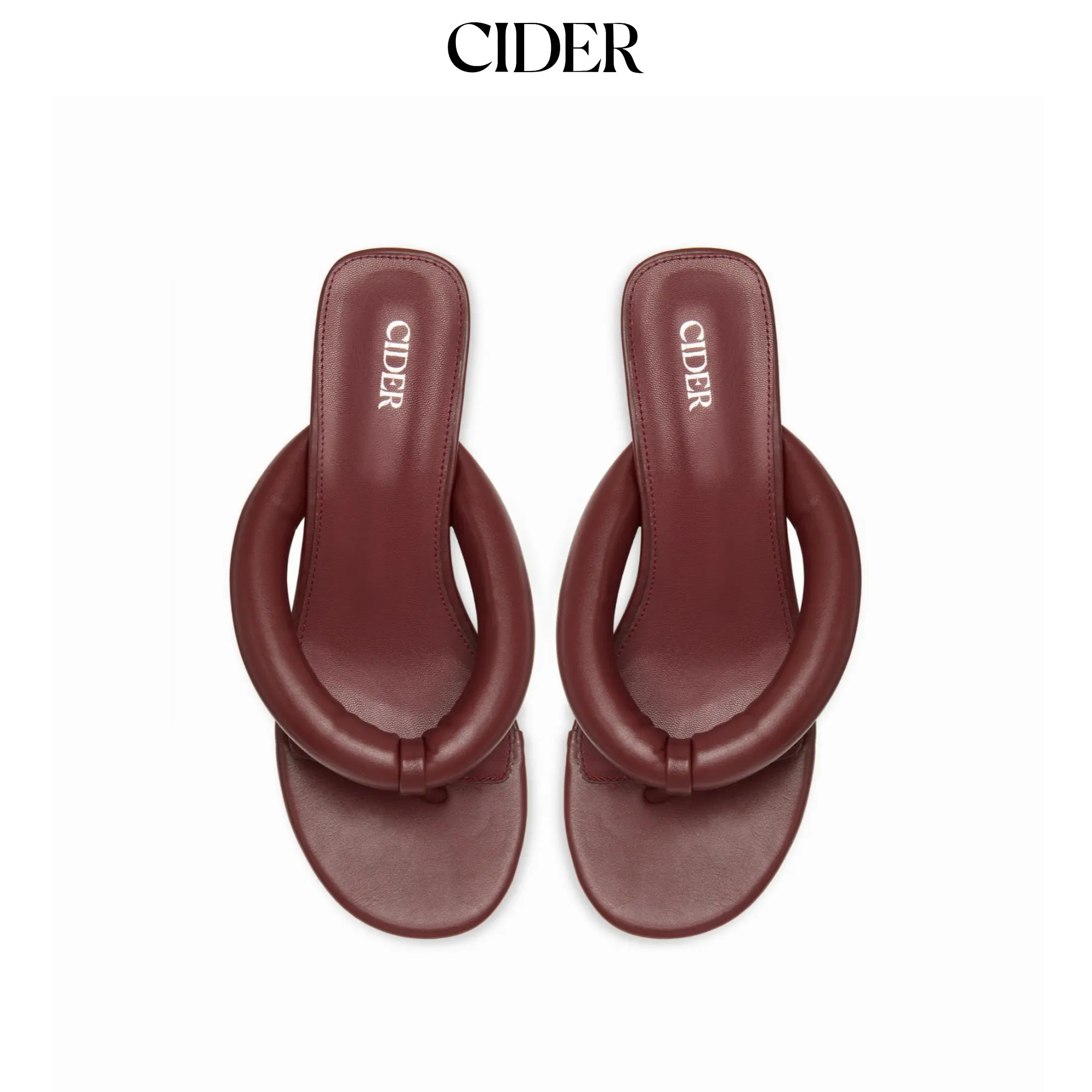 Cider FLIP-FLOP HEELED SANDALS SohoChic