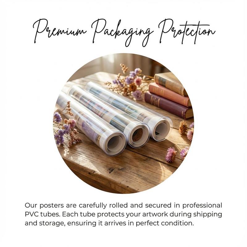 Fashion GGimai Seikatsuing Poster HD Heavy-Duty Self-Stick Waterproof Wall Decor Tool-Free Install Durable & Reusable Conceals Wall Flaws Elevates Home Style Perfect for Living Room Bathroom & Kitchen Easy Apply & Remove