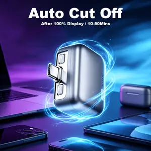 Smart Type C Full Charge Separator, 140w Fast Charging, Auto Disconnect, Battery Protection, Data Transfer, Portable Home Use, Charger