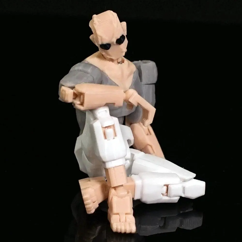 3D Printed Multi-Jointed Anime & Manga Action Figures, 14cm/5.5in Invincible Prison Mark 13 Superhero Collectibles, Free Accessory Set, Lucky Dummy Ornaments for Figurine Model Enthusiasts & Gift Use