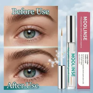 Eyelash Growth Serum 8ML to Grow Thicker, Longer Lashes,   | Lengthening Serum Eyelash Serum | Natural Eyelash Growth Serum | Eye Lash Enhancer Nutrient Solution | Eyelash Care Treatment - Grow Luscious Lashes with Brow Enhancer