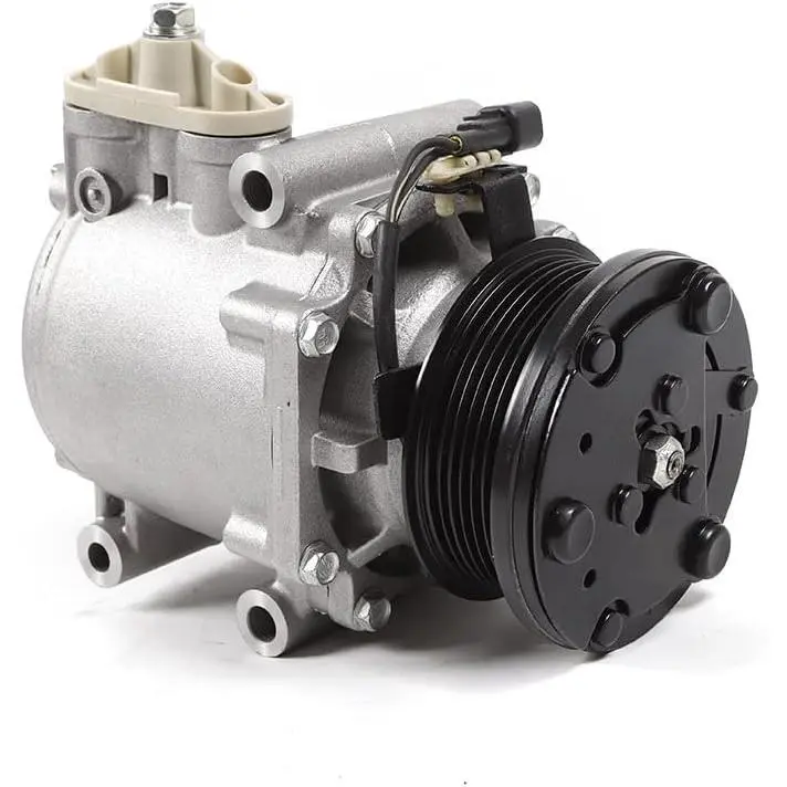 A/C Compressor with Clutch Built-in (CO 2486AC, YCC168, 20-11516-am, 2011023am, 2c2z19v703bc) - Direct Install for Lincoln Aviator, Navigator, Town Car, Mercury Marauder 2003-2005