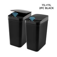 2 Pack 2.2 Gallon Black
