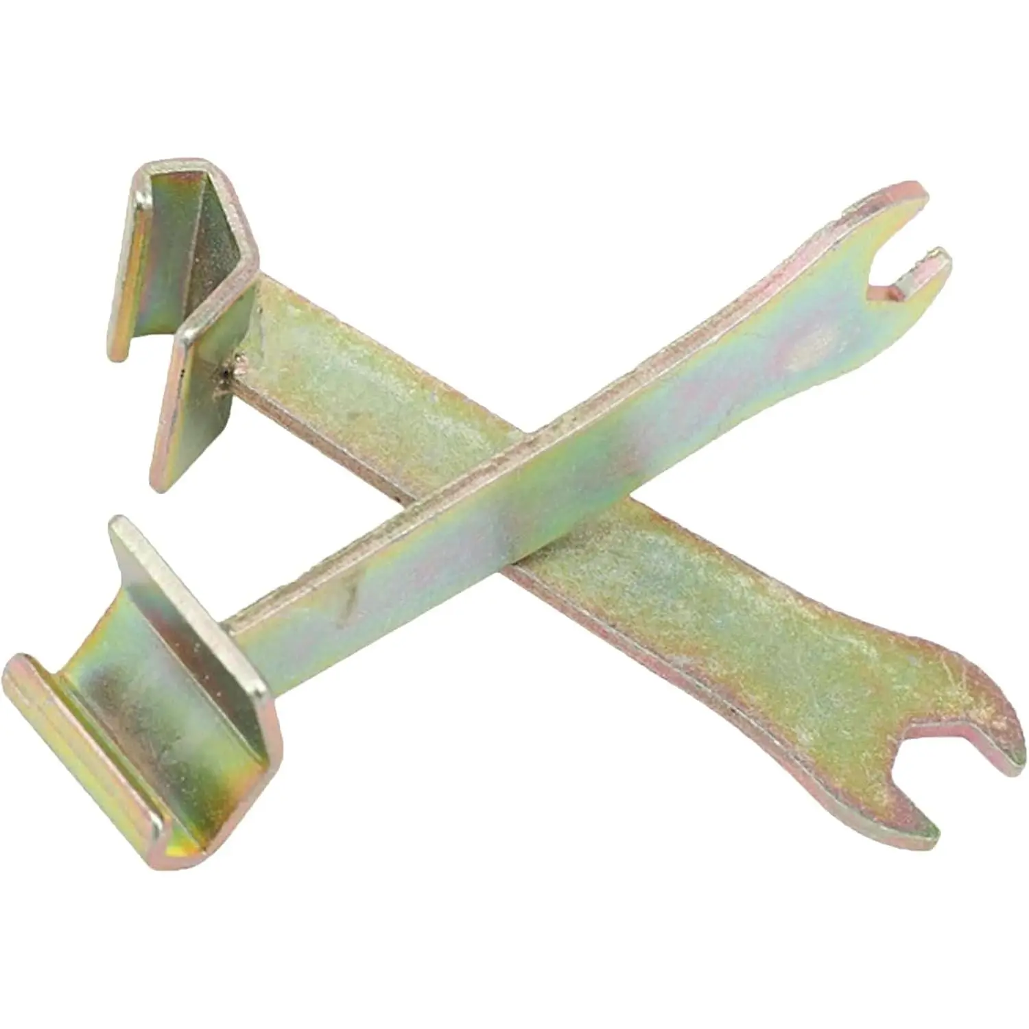 TDC TDF Ducting Clip Cleat Tool -  Air Duct Clamp Wrench HVAC Hand Tool Hook Code Angle Spanner Duct Fitting 14MM Spanner Wrench Tool for Common Flange Ducts (2)