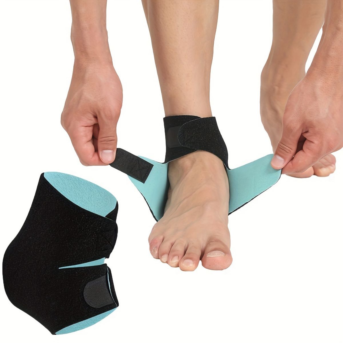 Ankle Brace, Lace Up Adjustable Support for Running, Basketball, Ankle Wrap for Men, Women