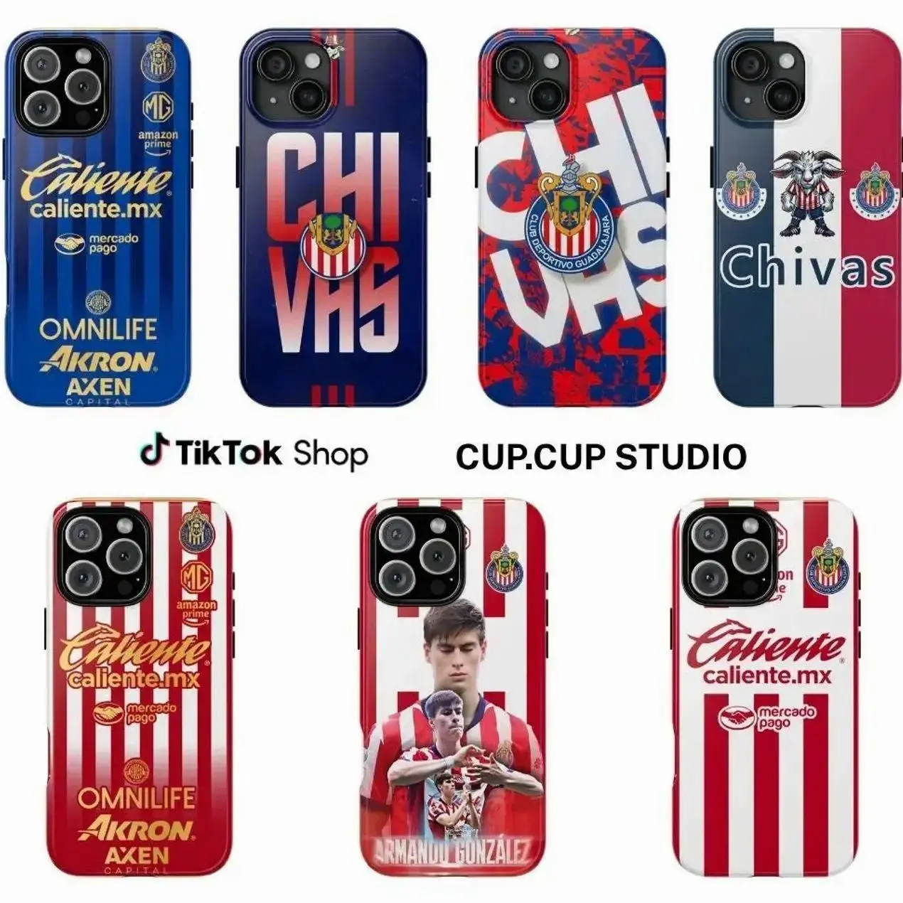 Chivas Soccer Club Phone Case - Safety & Protection Accessory for iPhone 11 Pro Max/Plus to 17, Samsung Galaxy S23 to 25, Accessories