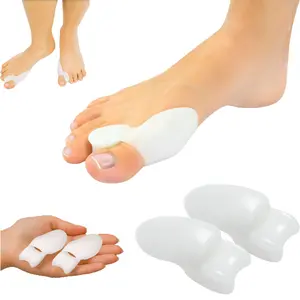 Bunion Guard for Women (2 Pack), Silicone Gel Big Toe Pads, Bunion Relief Shield Separators Protectors, Toe Separator Cushions for Foot Bunions, Toe Spacer Spreader Sock & Shoe Inserts